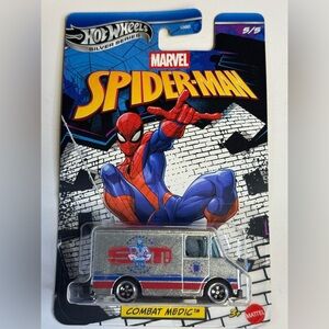 Hot Wheels Silver Series Marvel Spider-Man **COMBAT MEDIC** 5/5